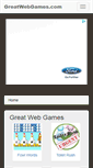 Mobile Screenshot of greatwebgames.com